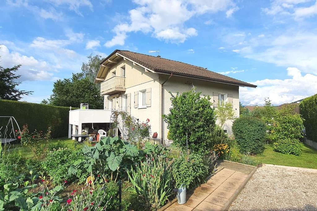 Appartement Independant Dans Maison Pres D'Annecy La Balme-de-Sillingy Buitenkant foto